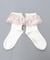 桜レースソックス