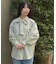 ラインリボンオーバーシャツ
