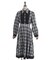 チェック切替シャツワンピース