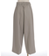 サイドボタンタックパンツ