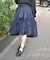 レース×フリルスカート