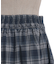 プチフリルチェック柄スカート