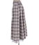 プチフリルチェック柄スカート
