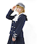 Ｗ釦セーラージャケット