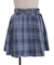 ベルト付プリーツミニスカート