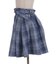 ベルト付プリーツミニスカート
