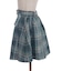 ベルト付プリーツミニスカート