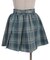 ベルト付プリーツミニスカート