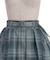 ベルト付プリーツミニスカート