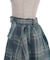 ベルト付プリーツミニスカート
