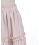 フリル切替ティアードスカート