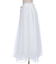 チュール×レースロングスカート