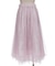 チュール×レースロングスカート