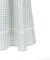 リボン襟チェックワンピース