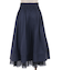 チェーン付ダブルボタンスカート