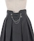 チェーン付ダブルボタンスカート