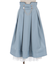 チェーン付ダブルボタンスカート
