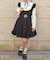 ねこ刺繍ミニワンピース