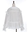 ブルゾン風フリルシアブラウス