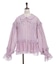 ブルゾン風フリルシアブラウス