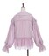 ブルゾン風フリルシアブラウス