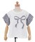 チェックリボンフリルＴシャツ