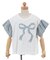 チェックリボンフリルＴシャツ