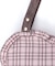 チェックハートバッグ