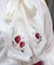 苺刺繍ボウタイブラウス