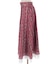 苺柄切替フレアスカート