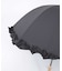 フリル使い晴雨兼用ショート傘