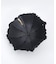 フリル使い晴雨兼用ショート傘