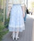 レース×ブーケスカート