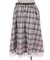 ベルト付きサーキュラースカート