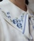 ネモフィラ刺繍ブラウス