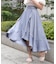 ラッフルフリルイレヘムスカート