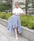ラッフルフリルイレヘムスカート