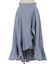 ラッフルフリルイレヘムスカート
