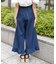 ハイウエストワイドデニムパンツ