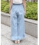 ハイウエストワイドデニムパンツ
