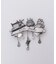 ソーイングモチーフブローチ