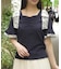 シフォンリボンカットプルオーバー