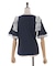 シフォンリボンカットプルオーバー