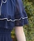 フリルメローケープワンピース