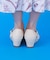 カットワークアシメサンダル