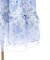 紫陽花柄ショルダーリボンワンピース