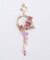 紫陽花アシメイヤリング