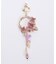 紫陽花アシメイヤリング