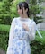紫陽花プリントシアーインナー