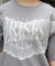 レース×ロゴビッグＴシャツ